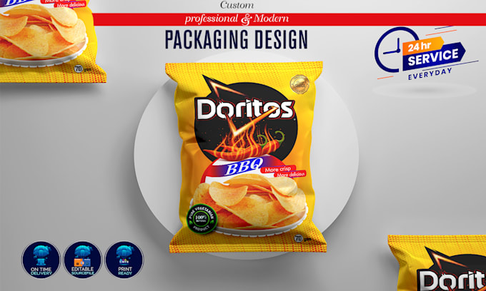design unique packaging or label thats premium quality