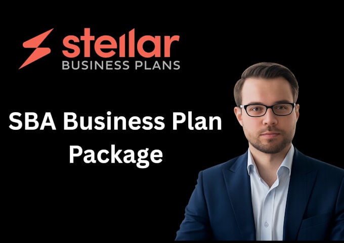 write a professional sba business plan with financial model