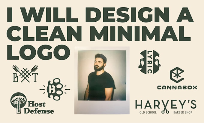 Design a clean, minimal logo for you by Samcurrey | Fiverr