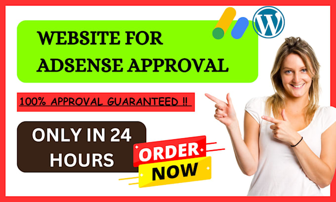 design website for adsense approval