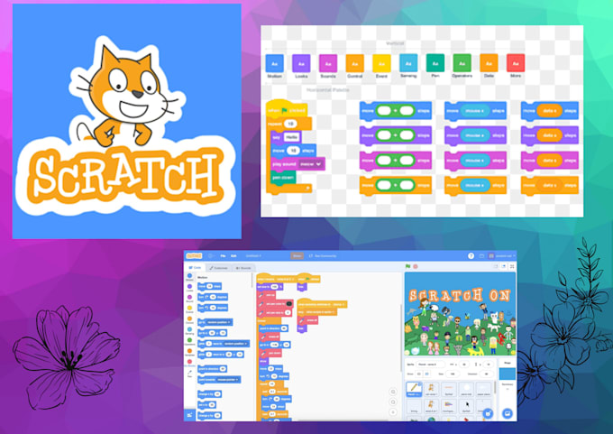 Make scratch games or animations by Aayanaamir718 | Fiverr