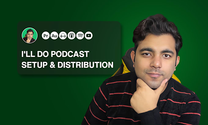 setup and distribute your podcast to apple, spotify and 10 platforms