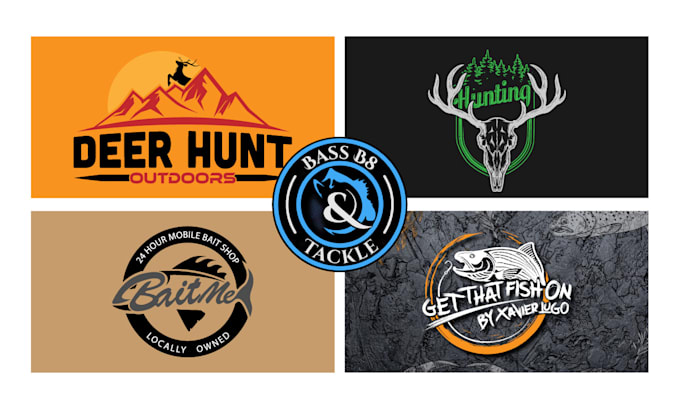 do a hunting logo with unlimited revisions