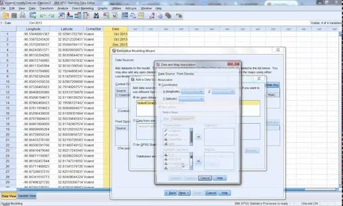 data entry in excel, spss, email, database quick