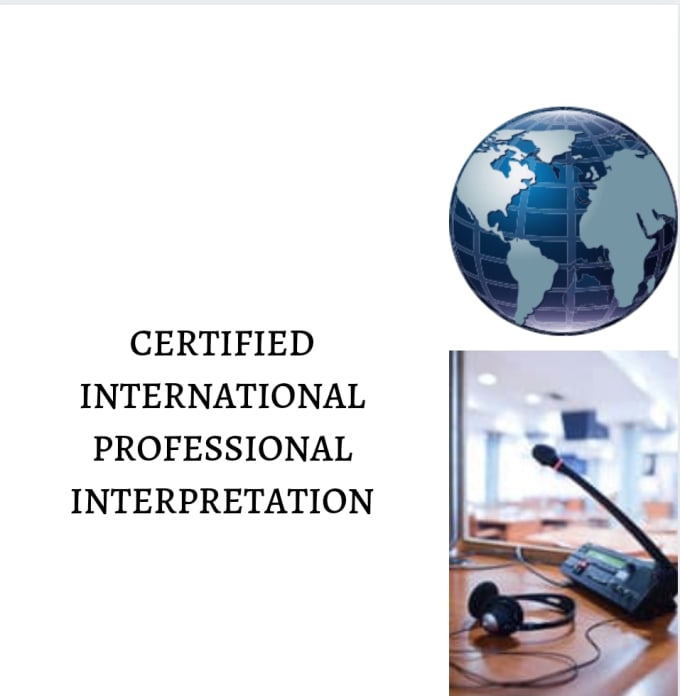 interpr ter en anglais et en espagnol