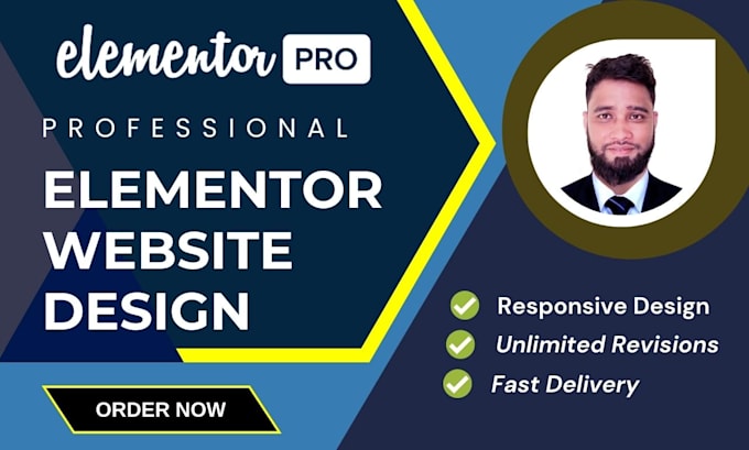 wordpress elementor website design using elementor pro page builder
