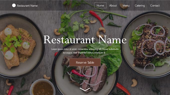 create your restaurant booking and delivery website