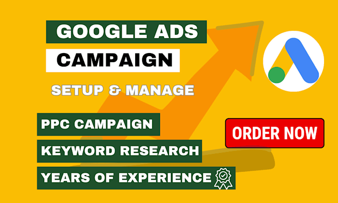 setup and manage your google ads adwords PPC campaigns