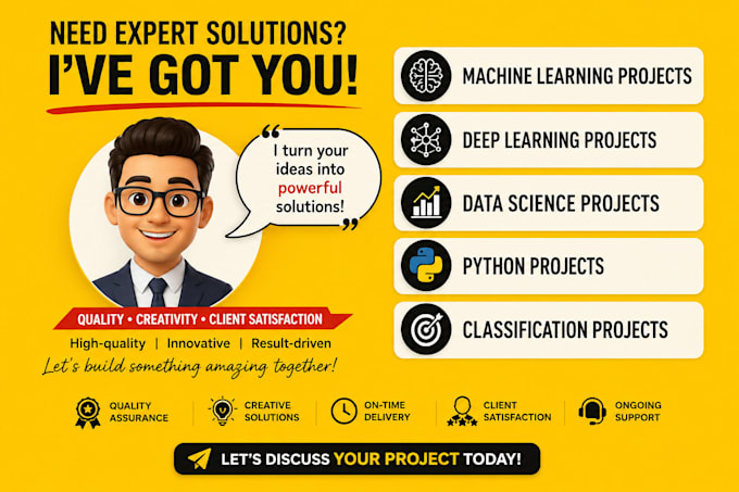 do machine learning python projects