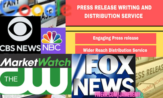 do press release writing and press distribution