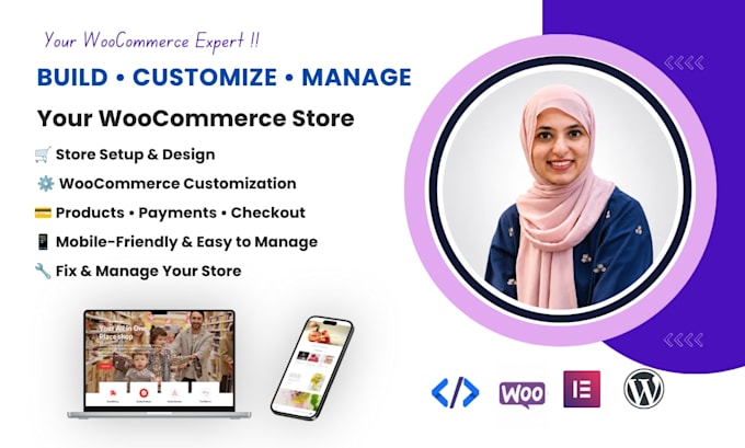 build or manage your woocommerce ecommerce store