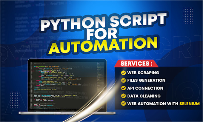Do python automation and web scraping by Toofacile | Fiverr