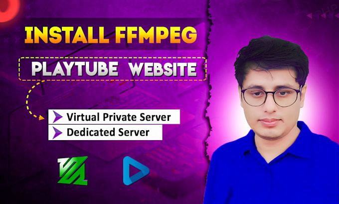 install ffmpeg on your server for playtube video processing