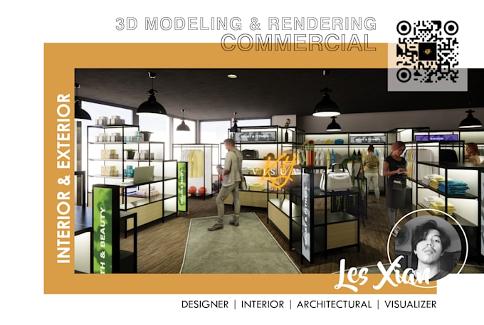 visualize and design for your commercial store