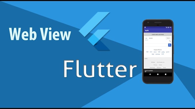 convert your site into app  using flutter