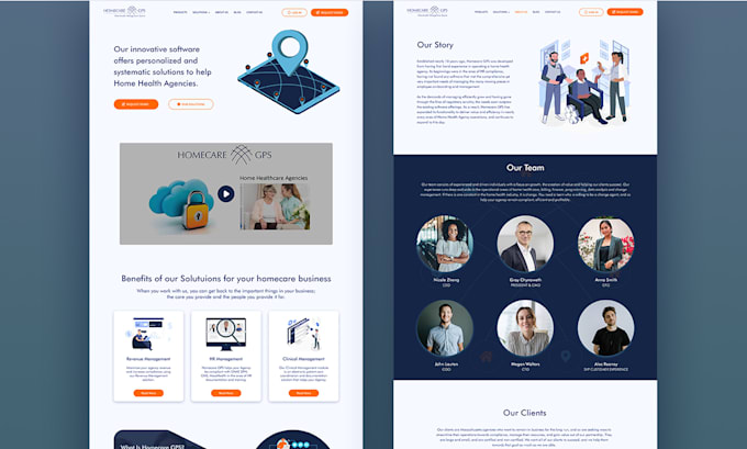 do website mockup or prototype