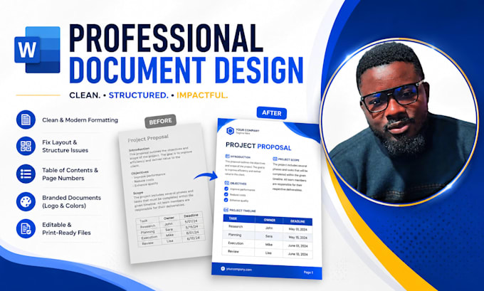 format and design your microsoft word document