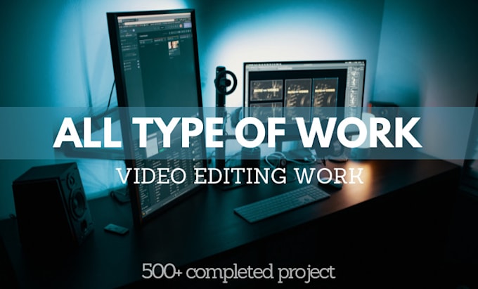 do video editing work for your social media