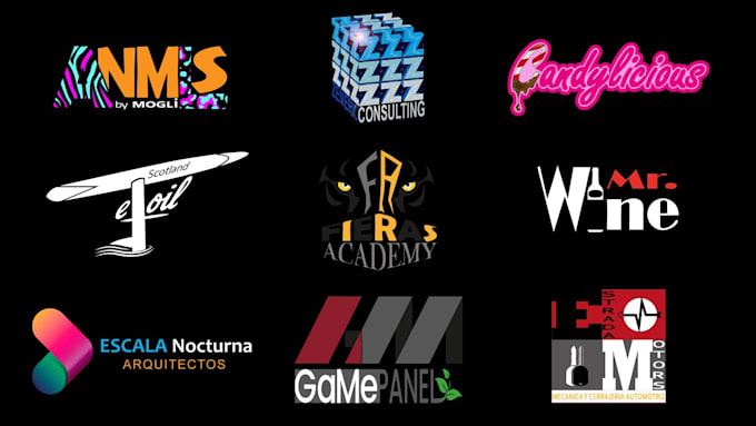 diseñaré un logotipo profesional y estratégico para tu negocio