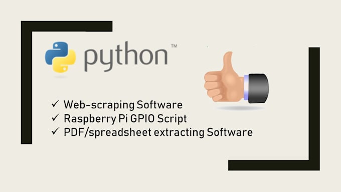 Create a python script for a web scraping program for you by ...