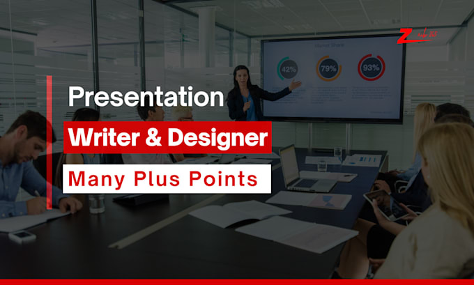 write content and design presentation