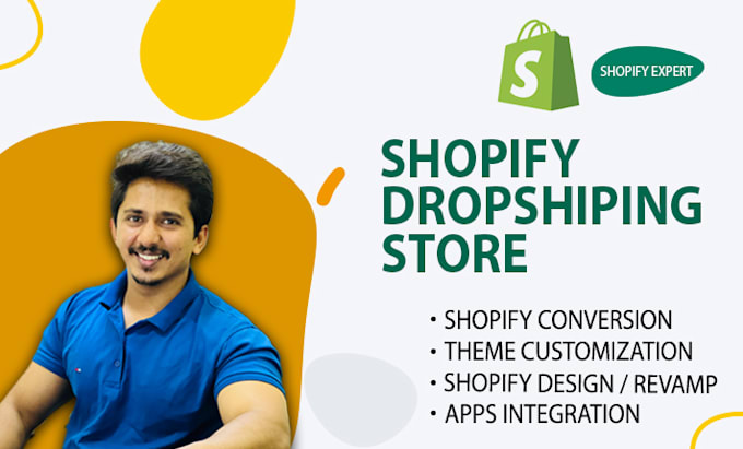 setup profitable shopify website or shopify store design