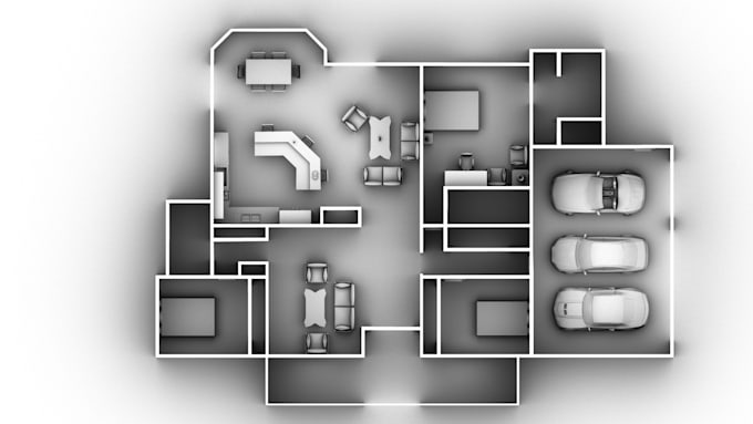 3d modeling interior design by Prithviraj1001 | Fiverr