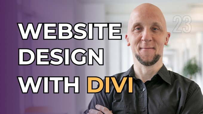 build a wordpress website using divi builder