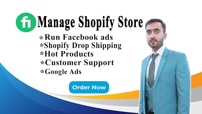 manage shopify store drop shipping run google shopping ads