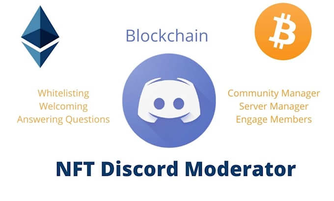 provide nft discord moderator services 24 by 7