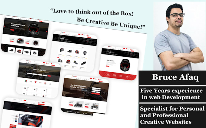 design and develop custom wordpress website responsive