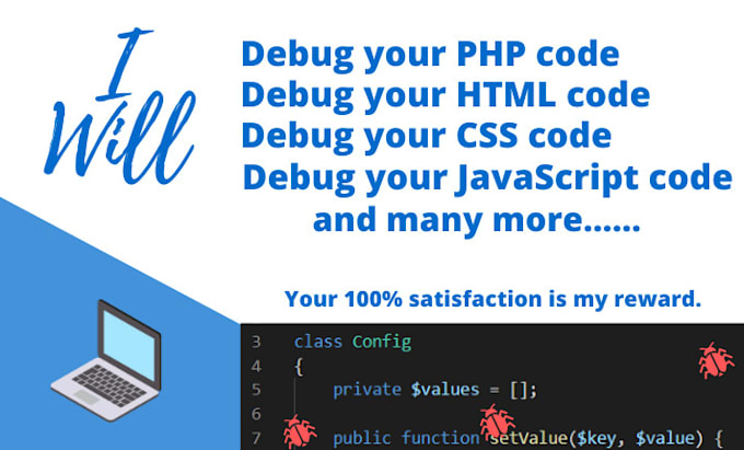 update and debug your php website