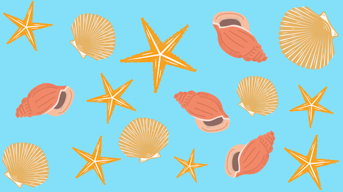 create a sea pattern design