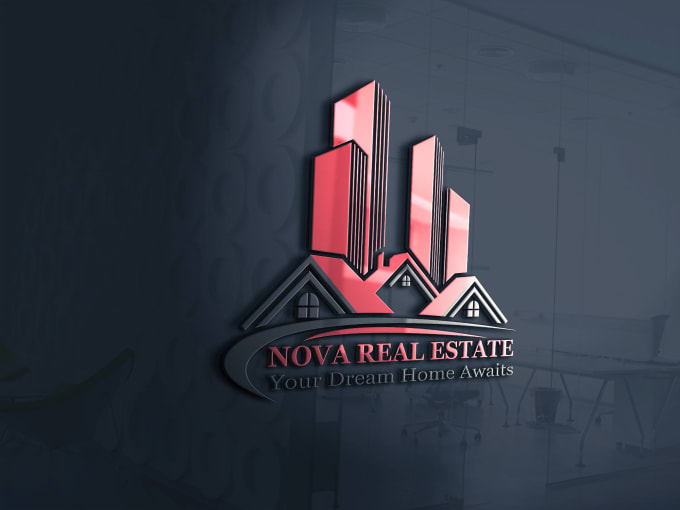 Design real estate, roofing, excavation, construction logo by ...
