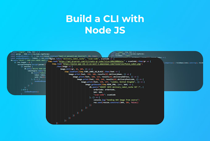 Create a custom node js cli by Ethancrabb | Fiverr