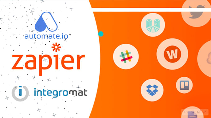 do integromat and zapier web app integration