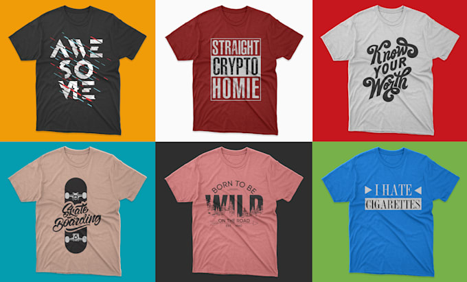 do custom t shirt design, graphic t shirt, typography t shirt
