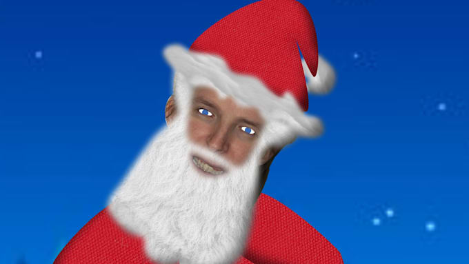 Make You As Santa In An Animated Christmas Card By Pinesal Fiverr