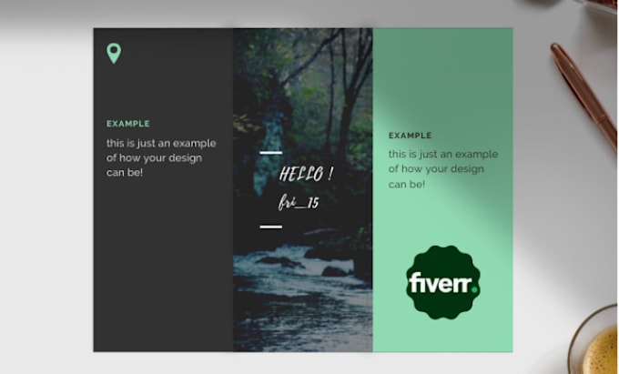 design impressive and eye catching brochures