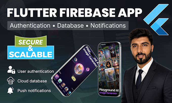 develop your flutter app for android and ios