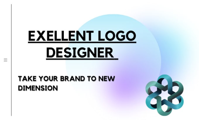 Design an excellent logo for you by Niazurrehman656 | Fiverr
