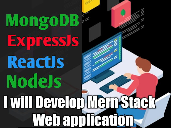 Develop full and mern stack website in react node mongodb by ...