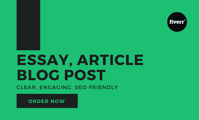 be content writer for essay, article or SEO blog post