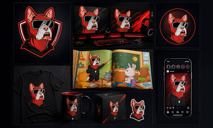 design a custom vector mascot character for your brand