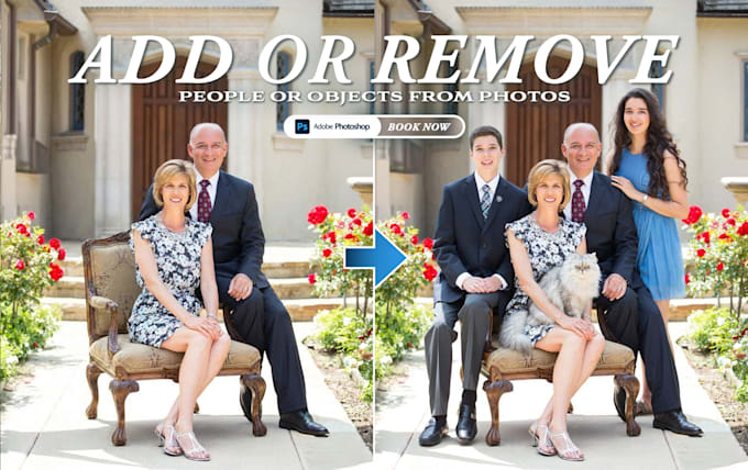 add or remove people or objects from photos using photoshop