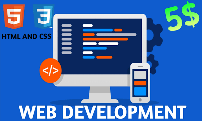 Create a website using html and css by Firing_skull | Fiverr