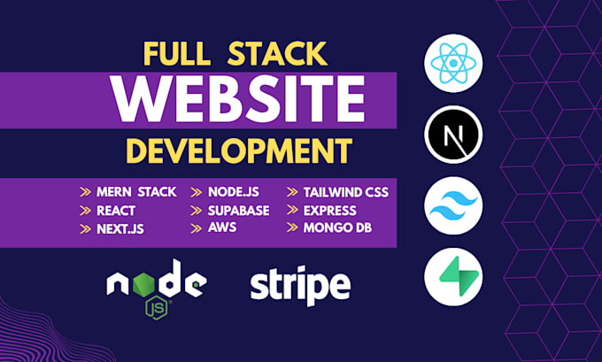 do react nextjs nodejs supabase as full stack web developer