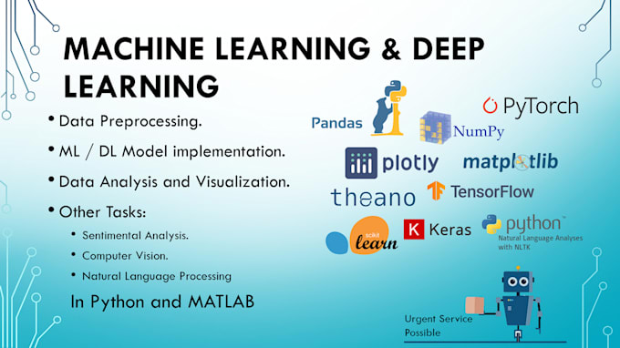 Do any machine learning and deep learning task in python by Muhd_moiz ...