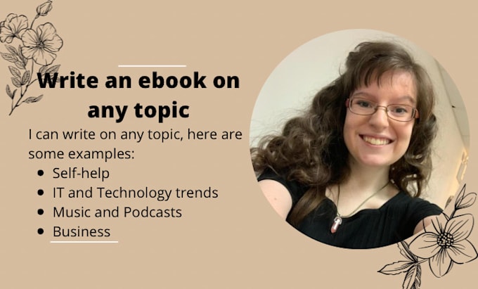 write an ebook on any topic