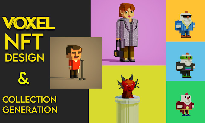 create unique voxel nft collections